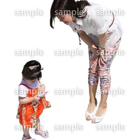 Cutout People　鳥瞰　人物　FF_142