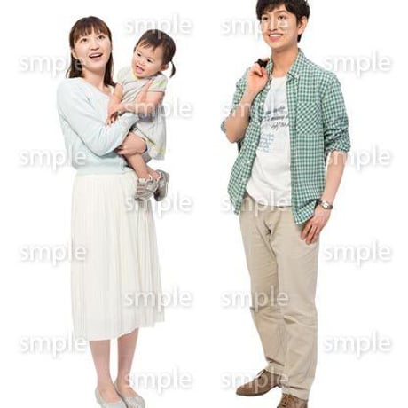 Cutout People　ファミリー　GG_121