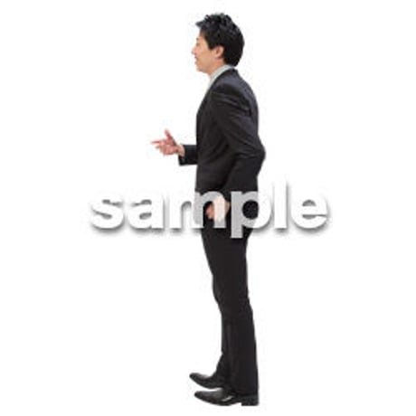 Cutout People　ビジネス　AA_183