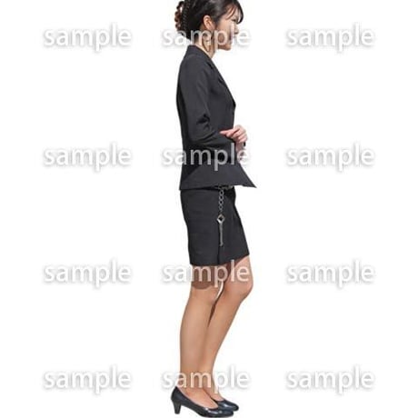 人物切抜き素材　ベーシックファッション編　P_288