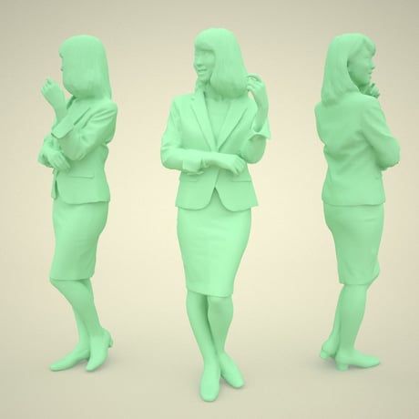 3D人物素材 [Posed]   013_Kana