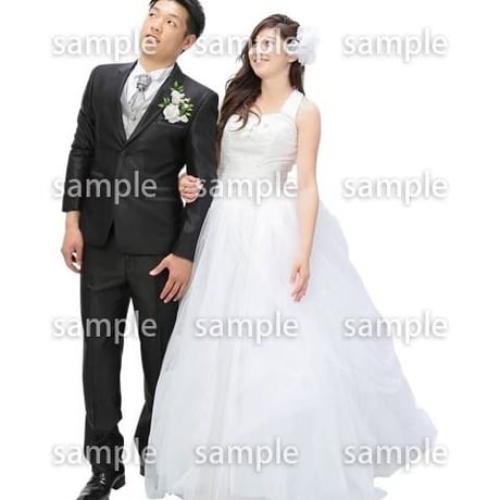 Cutout People　ウェディング　DD_022