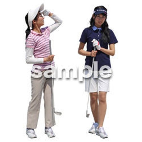 Cutout People　スポーツ　CC_271