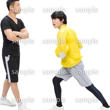 Cutout People　スポーツ　CC_132
