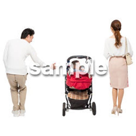 Cutout People　ファミリー　GG_140