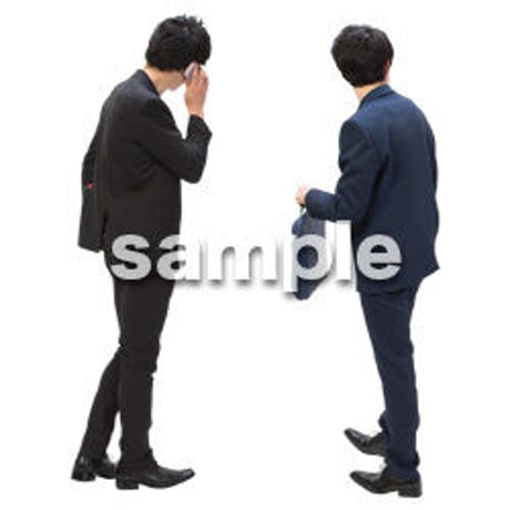 Cutout People　ビジネス-日本人　EE_149