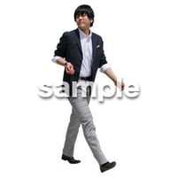人物切抜き素材　ベーシックファッション編　P_437