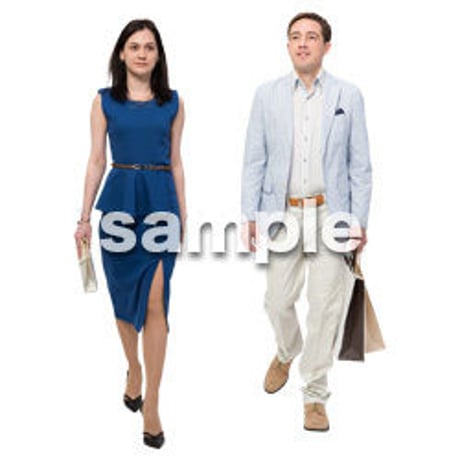 Cutout People　外国人ペア　JJ_461