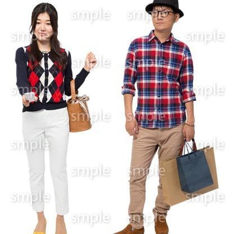 Cutout People　ショッピング　JJ_166