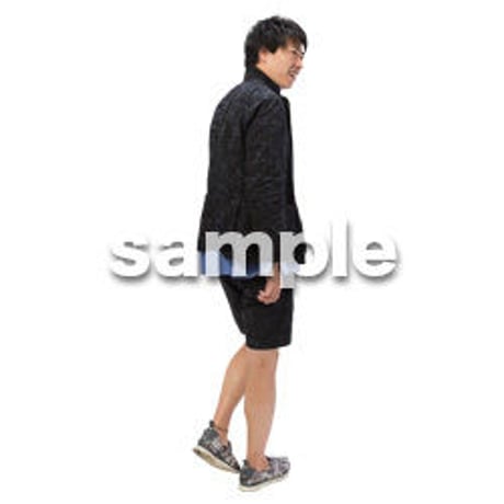 Cutout People　日本人カジュアル　BB_209