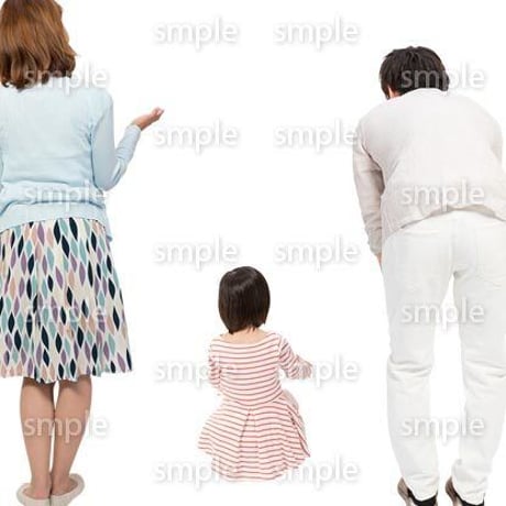 Cutout People　ファミリー　II_275