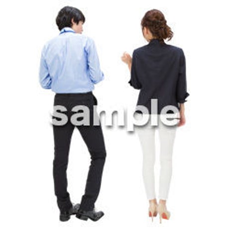 Cutout People　ビジネス-日本人　EE_070