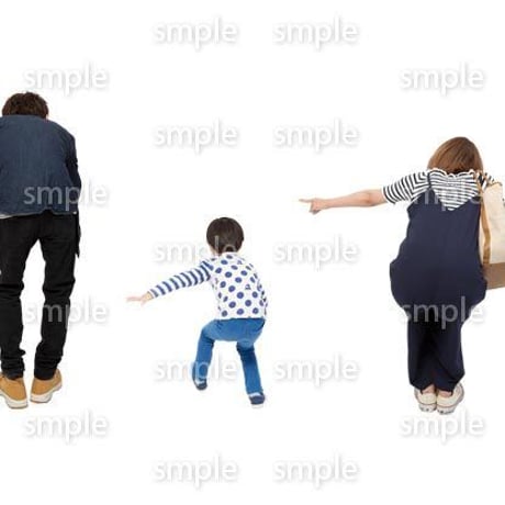 Cutout People　ファミリー　GG_185