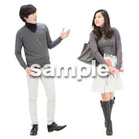 Cutout People　ショッピング　JJ_186