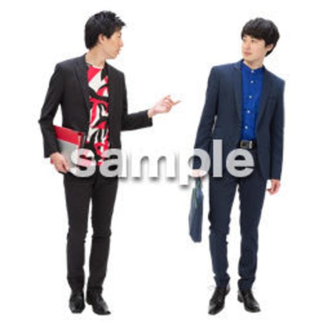 Cutout People　ビジネス-日本人　EE_146