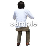 人物切抜き素材　アーバン・ショッピング編　M_464