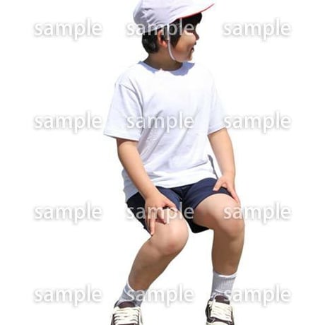 人物切抜き素材　キッズ・スクール編　O_346
