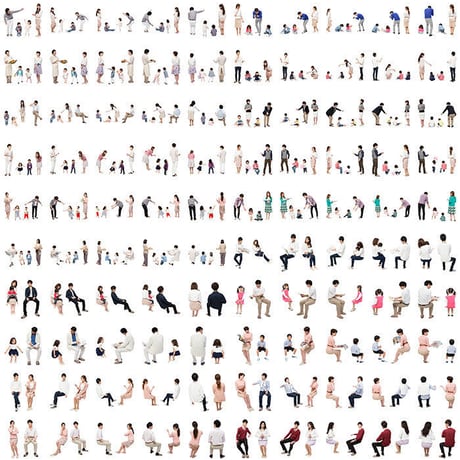 09Cutout People アットホーム[ダウンロード版]