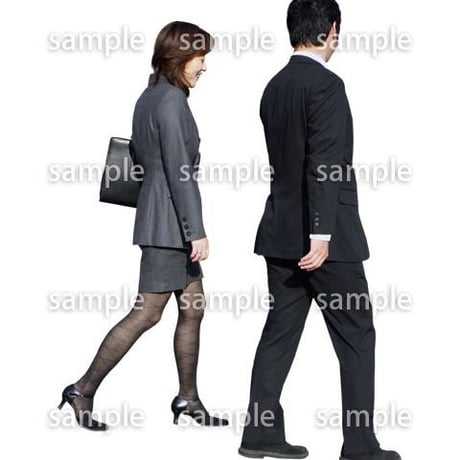 人物切抜き素材　男性女性編　A_062