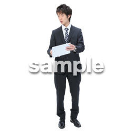 Cutout People　ビジネス-日本人　EE_236