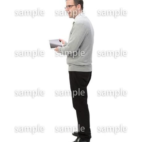 Cutout People　ビジネス　AA_143