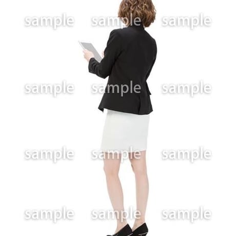 Cutout People　ビジネス　AA_344