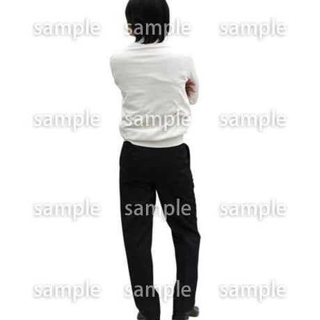 人物切抜き素材　ベーシックファッション編　P_330
