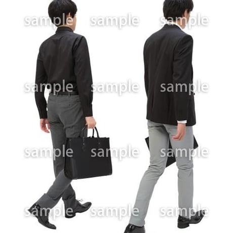Cutout People　ビジネス-日本人　EE_129
