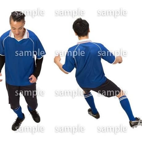 Cutout People　スポーツ 鳥瞰　CC_376