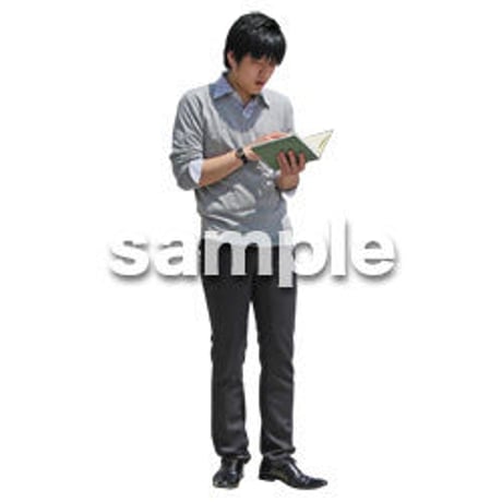 人物切抜き素材　ベーシックファッション編　P_362