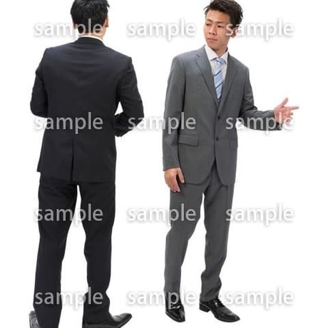 Cutout People　ビジネス-日本人　EE_030