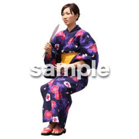 人物切抜き素材　夏服・フィットネス編　J_031