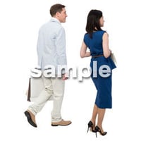 Cutout People　外国人ペア　JJ_464