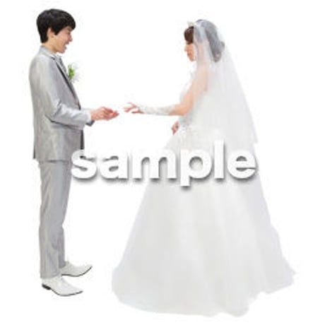 Cutout People　ウェディング　DD_003