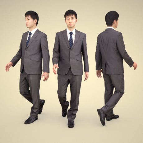 3D人物素材 [Posed]  101_Sota