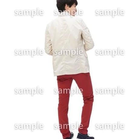 Cutout People　日本人カジュアル　BB_185