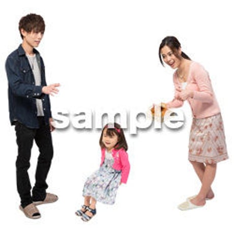Cutout People　ファミリー　II_197