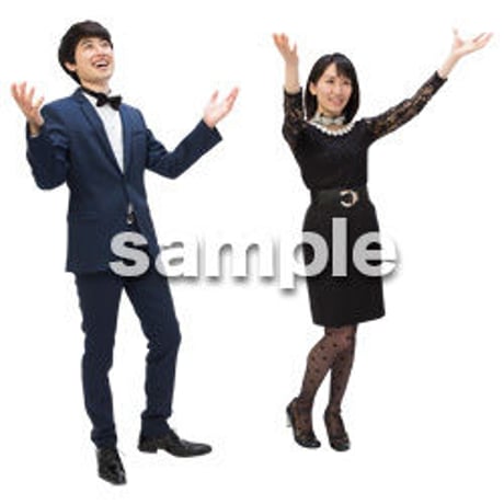 Cutout People　パーティー　DD_107