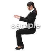 Cutout People　ビジネス-日本人　EE_533