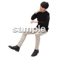 Cutout People　日本人カジュアル　BB_417