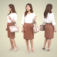 3D人物素材 [Posed]  051_Mao