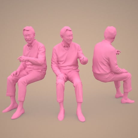 3D人物素材  [Posed]  047_Ken