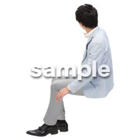 Cutout People　ビジネス-日本人　EE_453