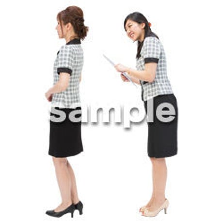 Cutout People　ビジネス-日本人　EE_093
