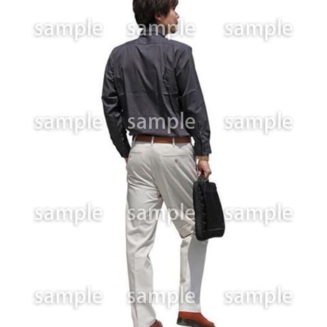 人物切抜き素材　ベーシックファッション編　P_410