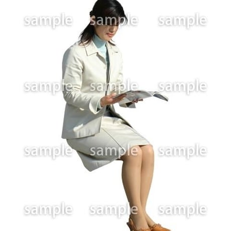 人物切抜き素材　男性女性編　A_366