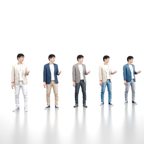 3D人物素材 [Posed]   107_Sota