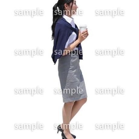 Cutout People　ビジネス-日本人　EE_408