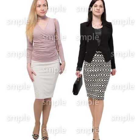 Cutout People　外国人ペア　JJ_481