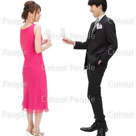 人物切抜きセット☆結婚式　1_set084